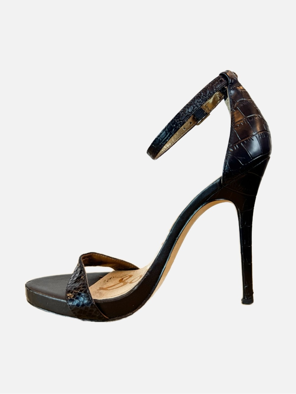 Sam Edelman | Eleanor Alligator Print Strappy Heel, 7.5
